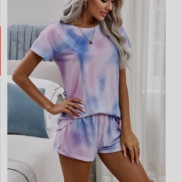 Unbranded Other - 🎉HP! 🎊 Tie Dye Print Lounge Set 2XL
